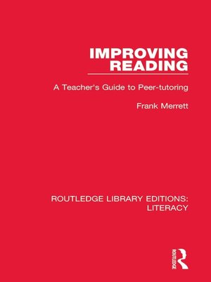 cover image of Improving Reading